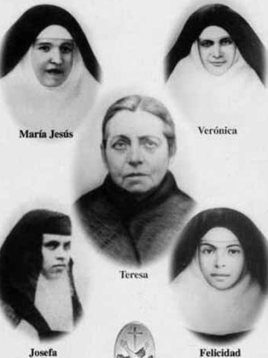 Marie Thérèse Ferragud Roig et ses compagnes
